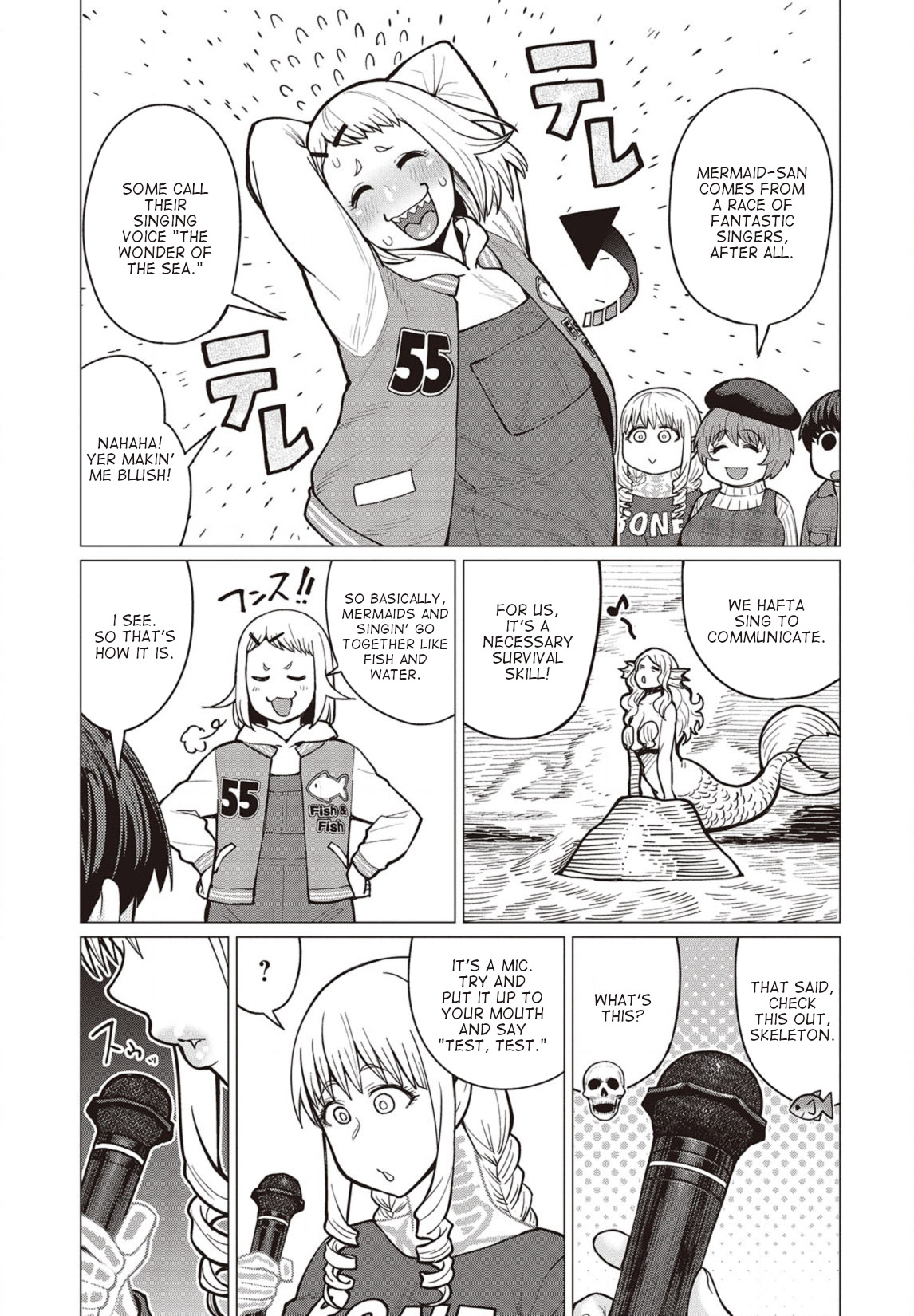 Elf-san wa Yaserarenai. Chapter 25 page 6 - Chapter 25: Appointment 25: Dangerous Sound Waves (Part 1)