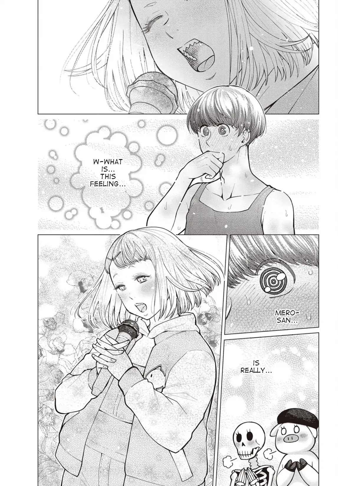 Elf-san wa Yaserarenai. Chapter 26 page 12 - Chapter 26: Appointment 26: Dangerous Sound Waves (Part 2)