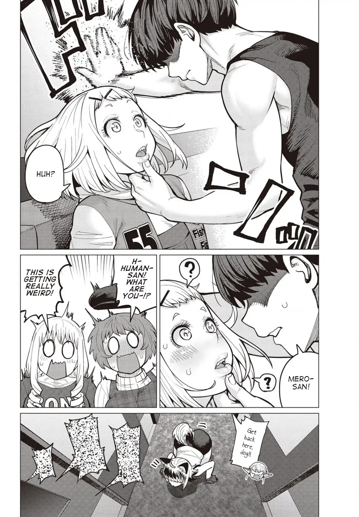 Elf-san wa Yaserarenai. Chapter 26 page 15 - Chapter 26: Appointment 26: Dangerous Sound Waves (Part 2)