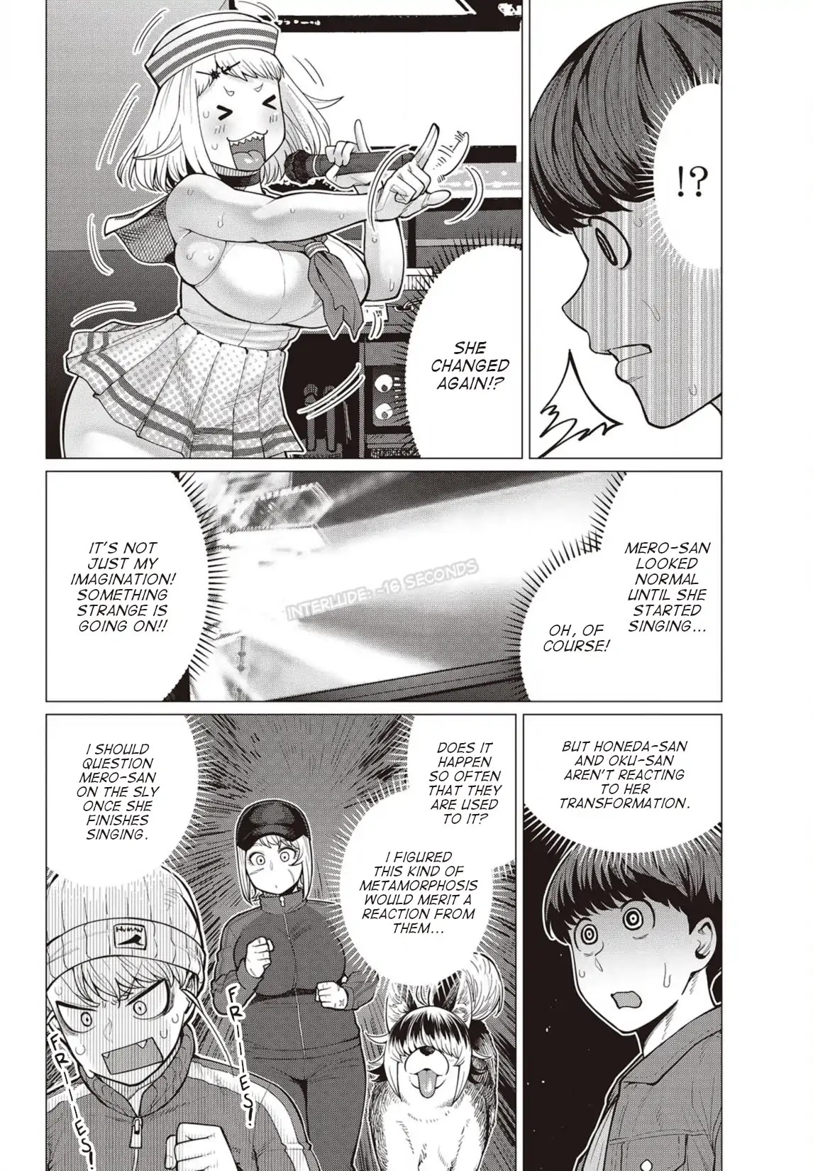 Elf-san wa Yaserarenai. Chapter 26 page 7 - Chapter 26: Appointment 26: Dangerous Sound Waves (Part 2)