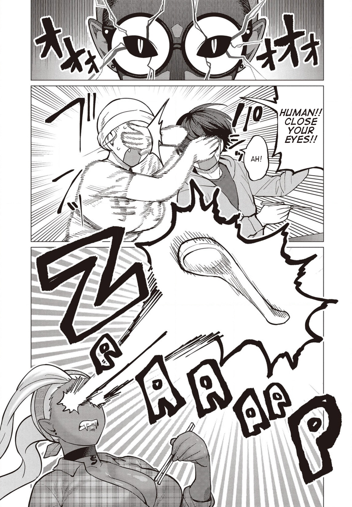 Elf-san wa Yaserarenai. Chapter 27 page 20 - Chapter 27: Appointment 27: Rock Hard Noodles