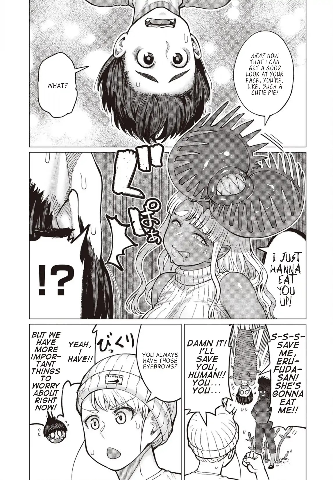 Elf-san wa Yaserarenai. Chapter 28 page 22 - Chapter 28: Appointment 28: Dark Roasted Grass