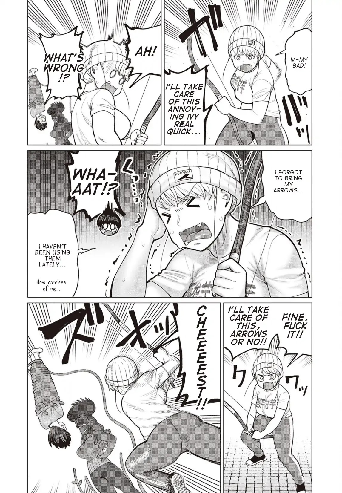 Elf-san wa Yaserarenai. Chapter 28 page 23 - Chapter 28: Appointment 28: Dark Roasted Grass