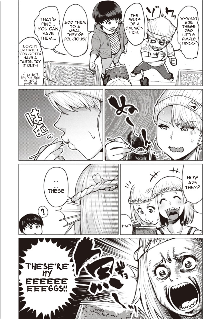 Elf-san wa Yaserarenai. Chapter 3 page 15 - Chapter 3: Appointment 3: Green Scales