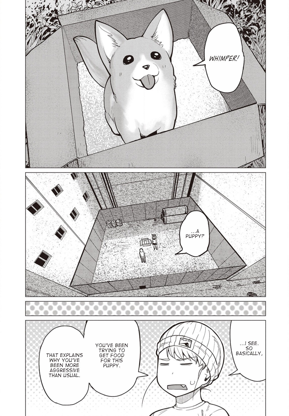 Elf-san wa Yaserarenai. Chapter 30 page 10 - Chapter 30: Appointment 30: Affectionate Dog