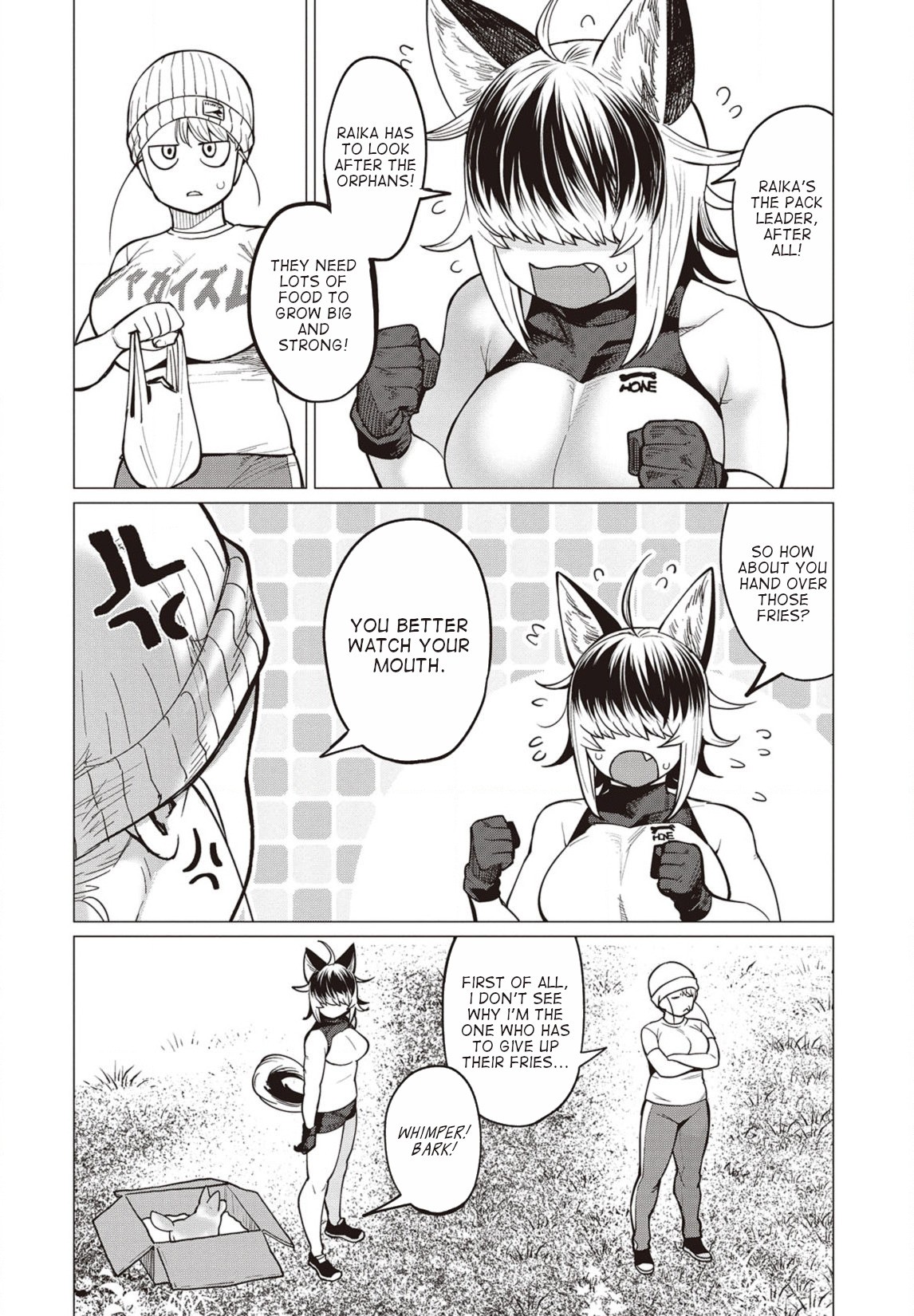 Elf-san wa Yaserarenai. Chapter 30 page 11 - Chapter 30: Appointment 30: Affectionate Dog