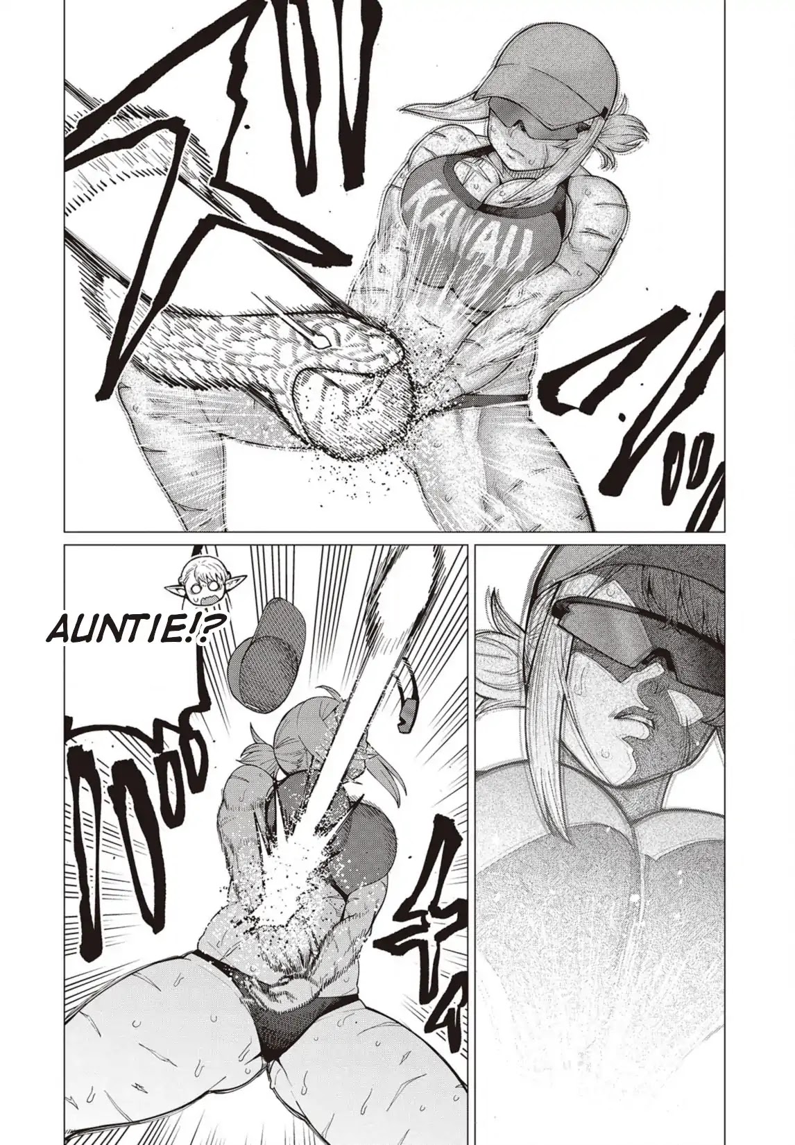 Elf-san wa Yaserarenai. Chapter 32 page 25 - Chapter 32: Appointment 32: Potato-Free Beach (Part II)