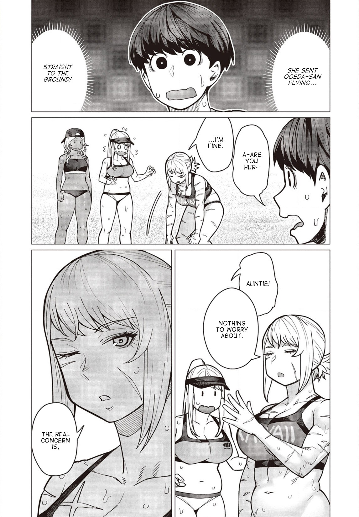 Elf-san wa Yaserarenai. Chapter 33 page 2 - Chapter 33: Appointment 33: Potato-Free Beach (Part III)