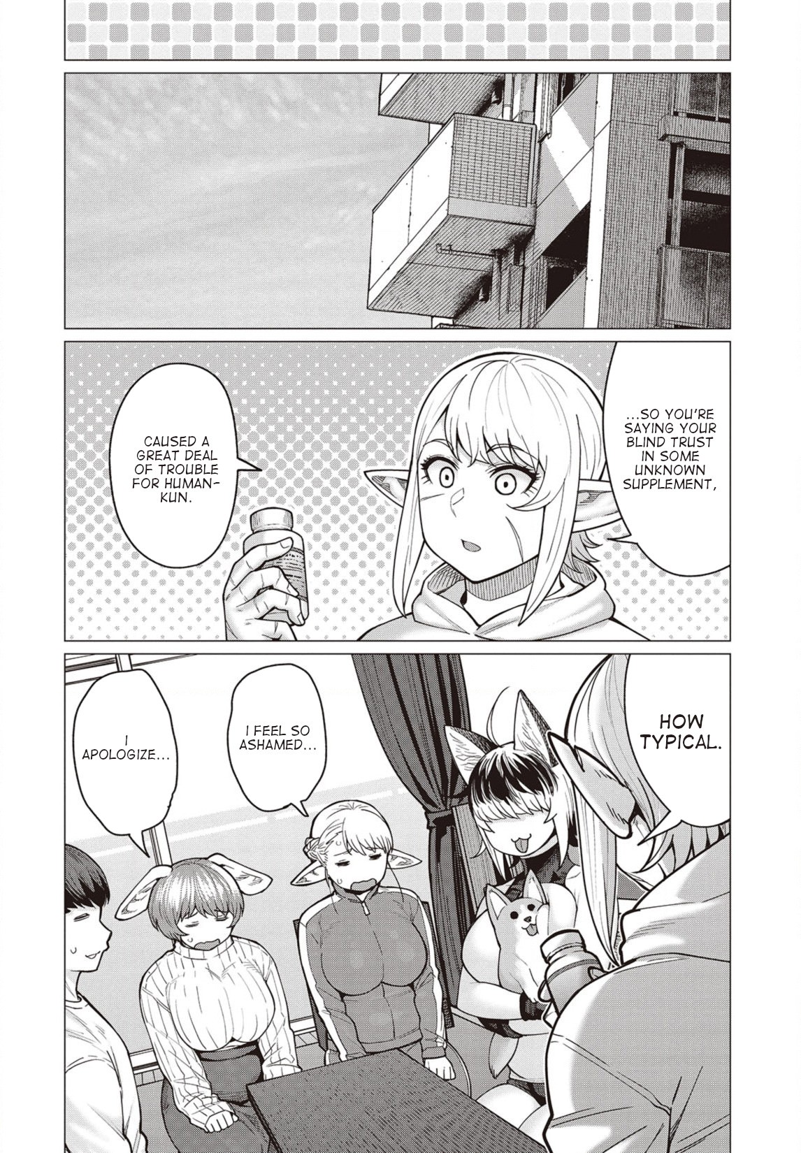 Elf-san wa Yaserarenai. Chapter 34 page 17 - Chapter 34: Appointment 34: Personalized Diet?