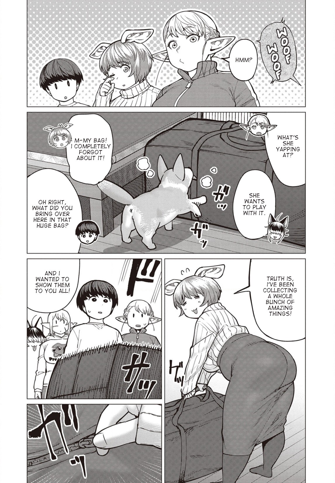 Elf-san wa Yaserarenai. Chapter 34 page 21 - Chapter 34: Appointment 34: Personalized Diet?