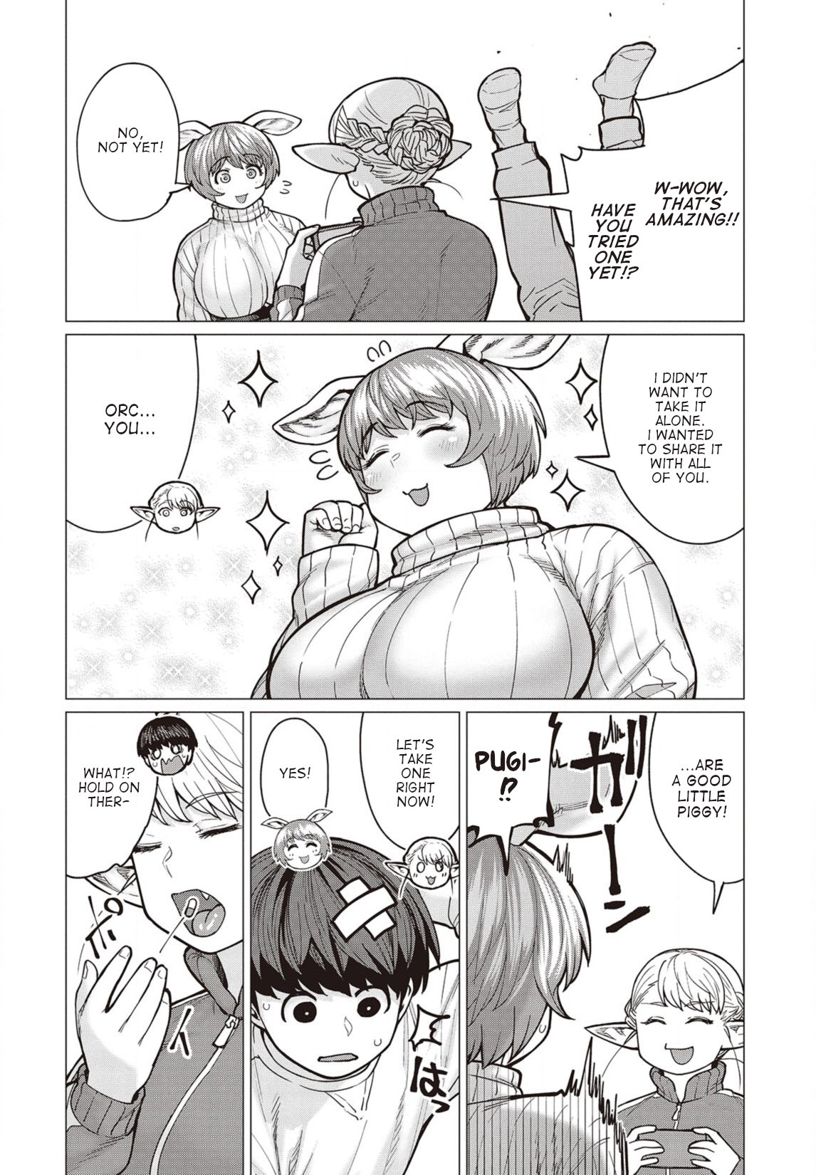 Elf-san wa Yaserarenai. Chapter 34 page 7 - Chapter 34: Appointment 34: Personalized Diet?