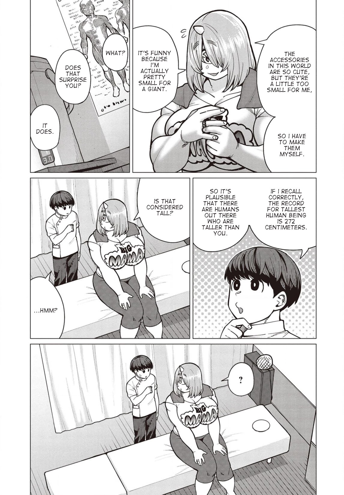 Elf-san wa Yaserarenai. Chapter 38 page 6 - Chapter 38: Appointment 38: Rumbling Boo