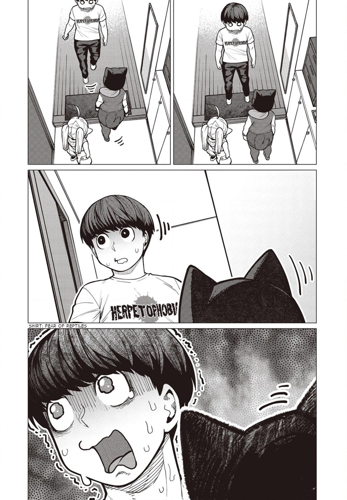 Elf-san wa Yaserarenai. Chapter 39 page 3 - Chapter 39: Appointment 39: Bath Terrorism Panic