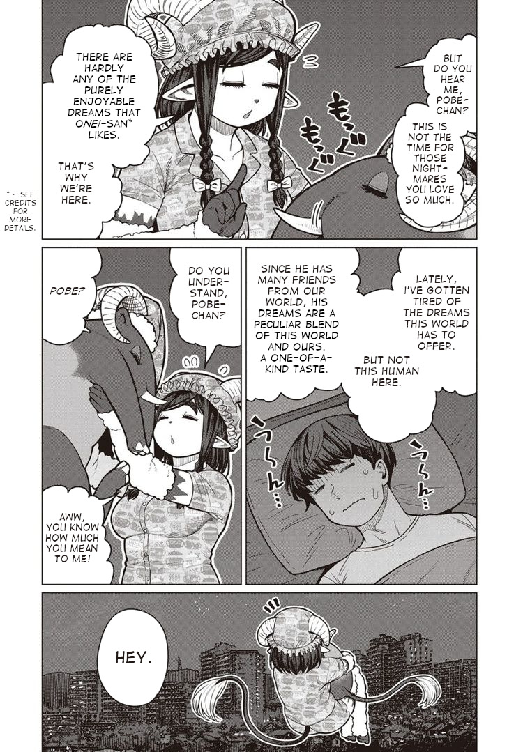 Elf-san wa Yaserarenai. Chapter 40 page 23 - Chapter 40: Appointment 40: Snooze Mode