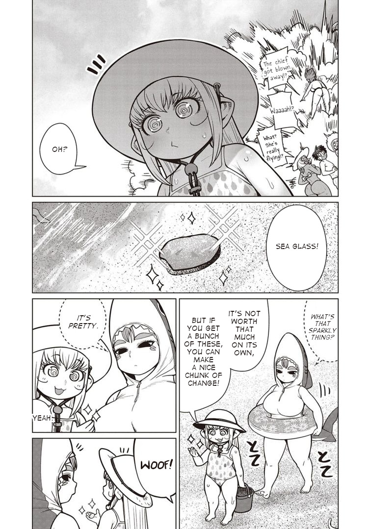 Elf-san wa Yaserarenai. Chapter 41 page 10 - Chapter 41: Appointment 41: Bulging Flesh Island Returns (Part 1)