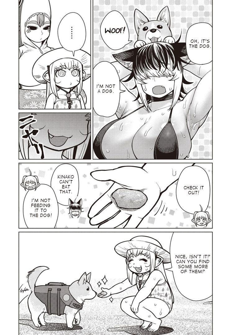 Elf-san wa Yaserarenai. Chapter 41 page 11 - Chapter 41: Appointment 41: Bulging Flesh Island Returns (Part 1)