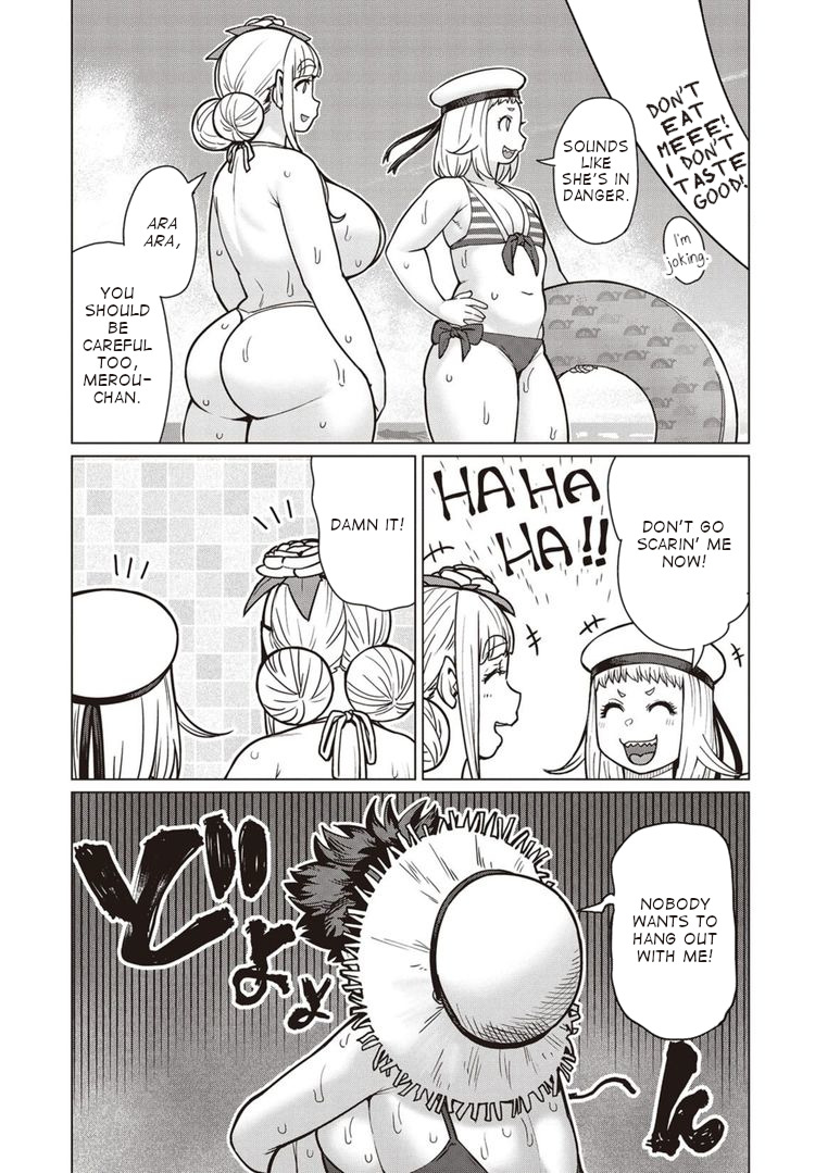 Elf-san wa Yaserarenai. Chapter 41 page 22 - Chapter 41: Appointment 41: Bulging Flesh Island Returns (Part 1)