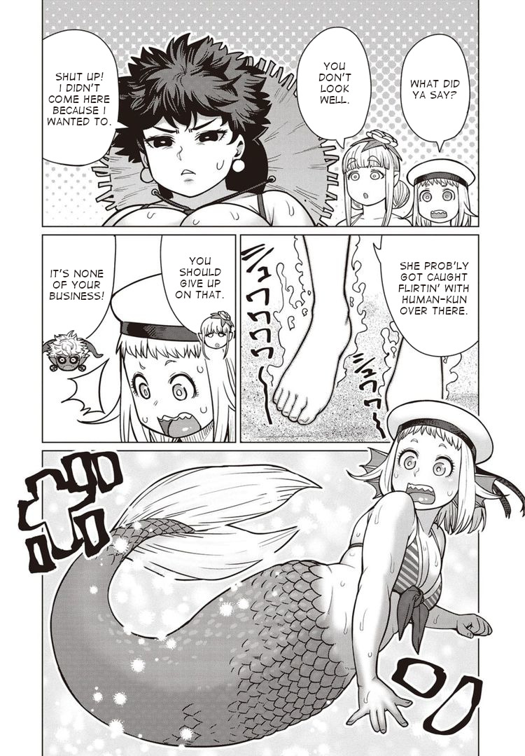 Elf-san wa Yaserarenai. Chapter 41 page 23 - Chapter 41: Appointment 41: Bulging Flesh Island Returns (Part 1)