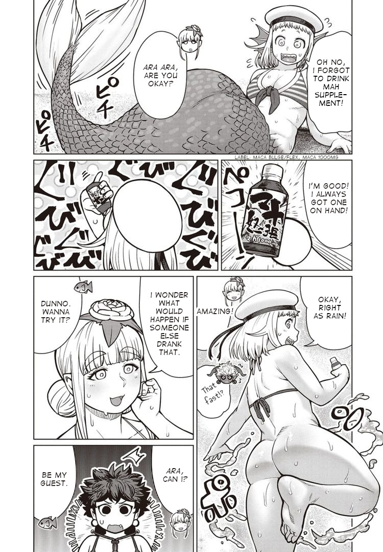 Elf-san wa Yaserarenai. Chapter 41 page 24 - Chapter 41: Appointment 41: Bulging Flesh Island Returns (Part 1)