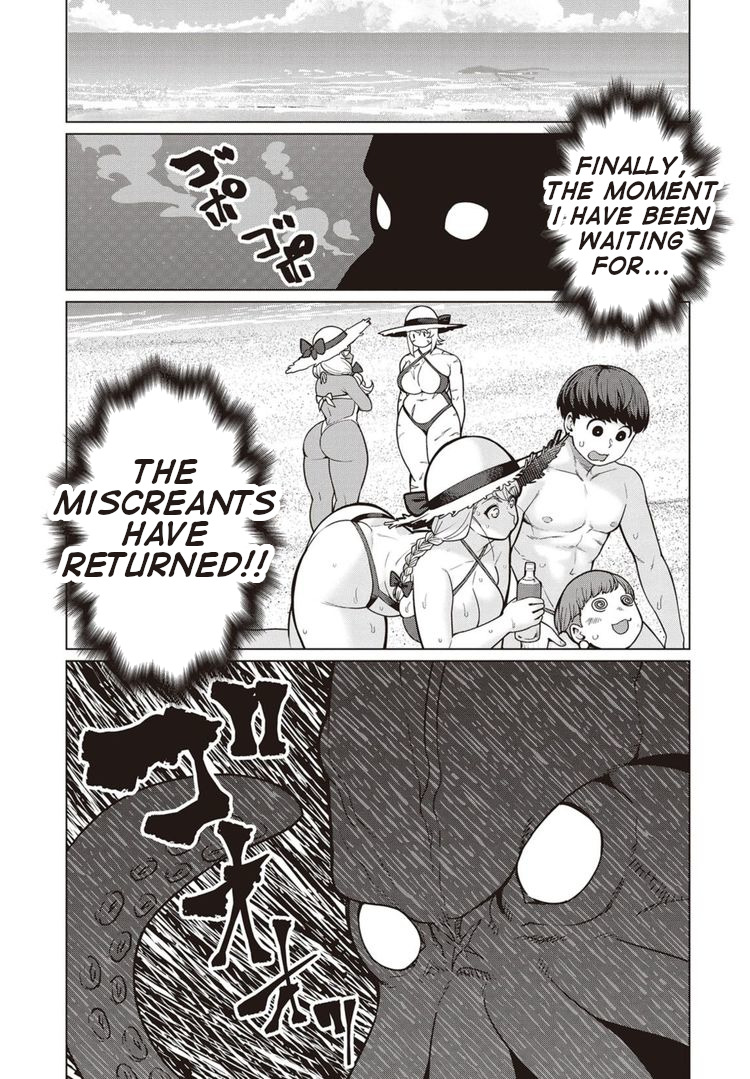 Elf-san wa Yaserarenai. Chapter 42 page 2 - Chapter 42: Appointment 42: Bulging Flesh Island Returns (Part 2)