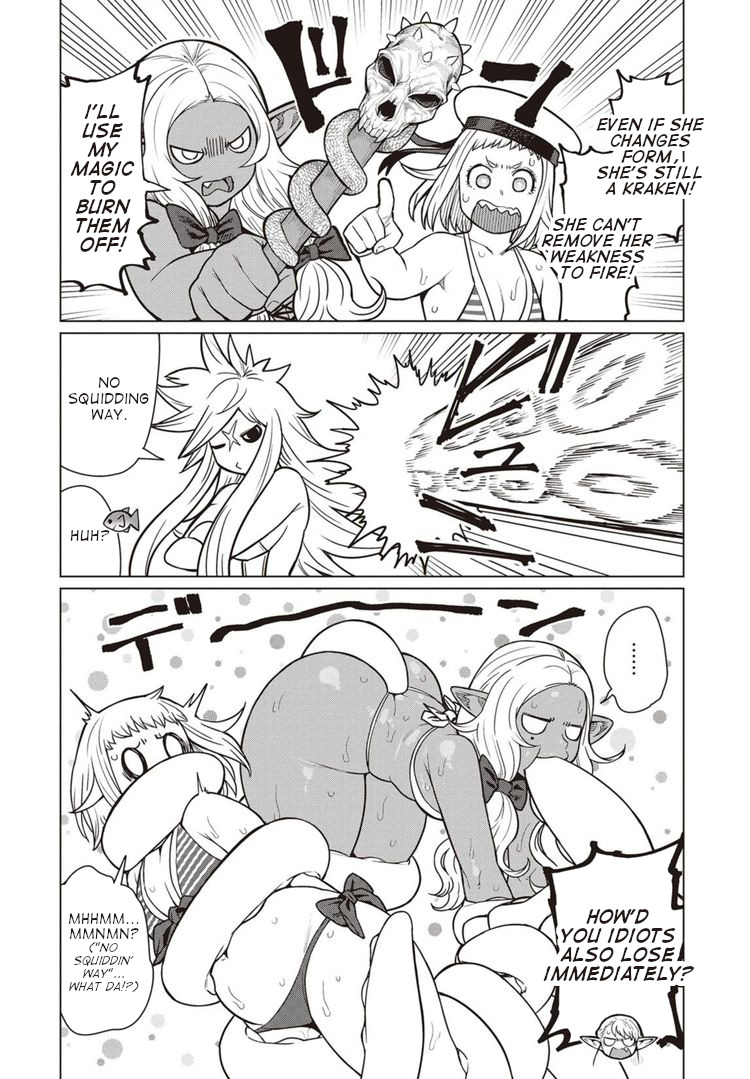 Elf-san wa Yaserarenai. Chapter 43 page 13 - Chapter 43: Appointment 43: Bulging Flesh Island Returns (Part 3)