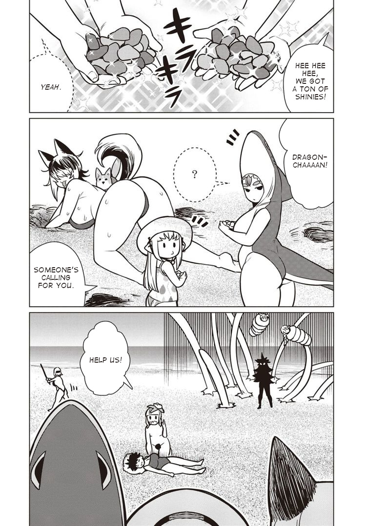 Elf-san wa Yaserarenai. Chapter 43 page 15 - Chapter 43: Appointment 43: Bulging Flesh Island Returns (Part 3)