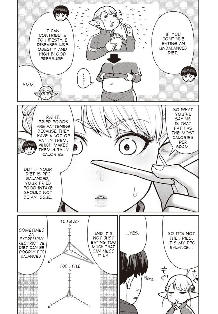 Elf-san wa Yaserarenai. Chapter 44 page 11 - Chapter 44: Appointment 44: Elf Soup