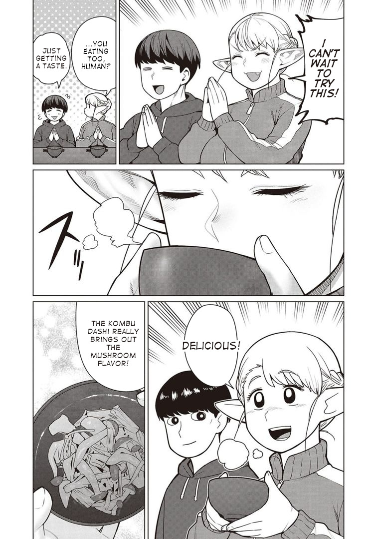 Elf-san wa Yaserarenai. Chapter 44 page 18 - Chapter 44: Appointment 44: Elf Soup