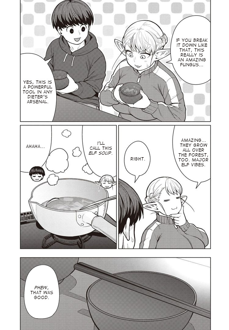 Elf-san wa Yaserarenai. Chapter 44 page 20 - Chapter 44: Appointment 44: Elf Soup