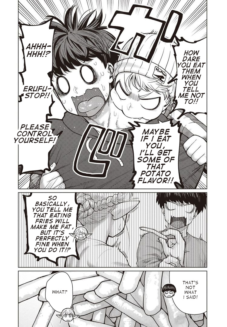 Elf-san wa Yaserarenai. Chapter 44 page 7 - Chapter 44: Appointment 44: Elf Soup
