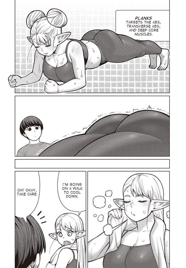 Elf-san wa Yaserarenai. Chapter 45 page 5 - Chapter 45: Appointment 45: Serious Mode