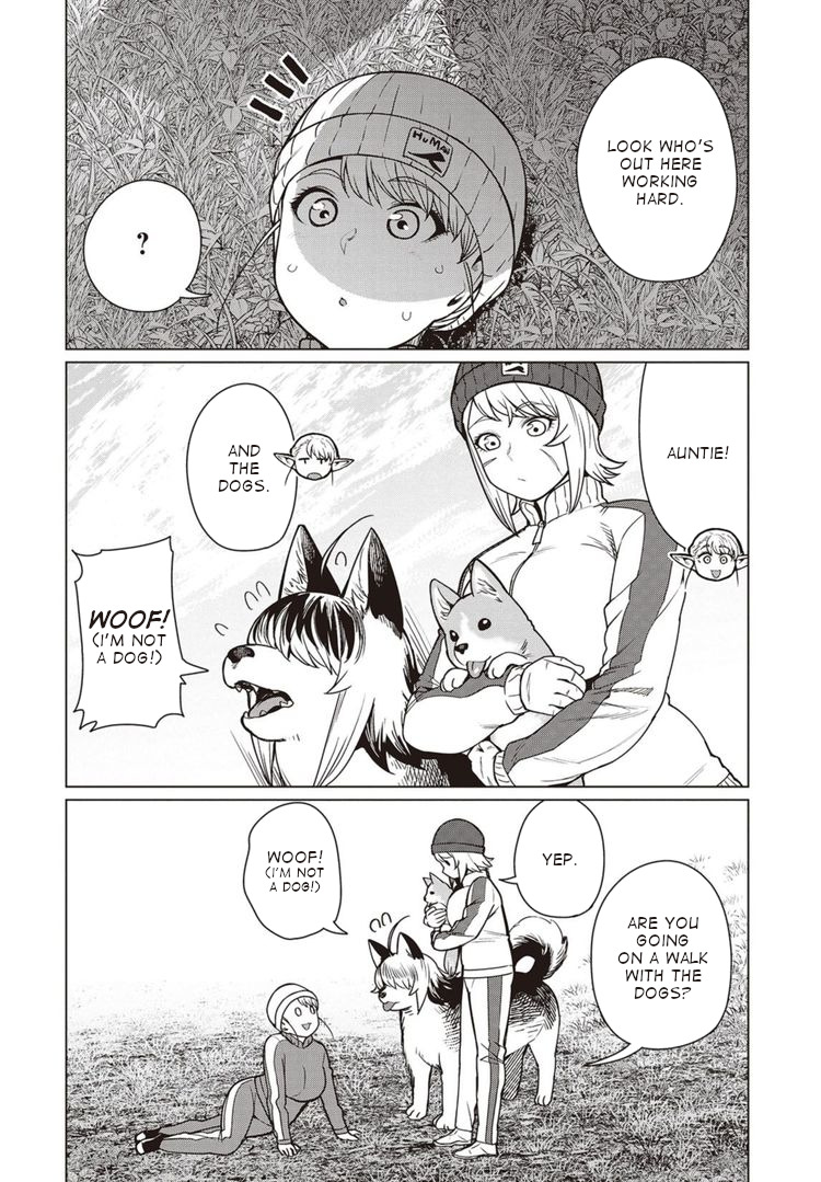 Elf-san wa Yaserarenai. Chapter 45 page 9 - Chapter 45: Appointment 45: Serious Mode
