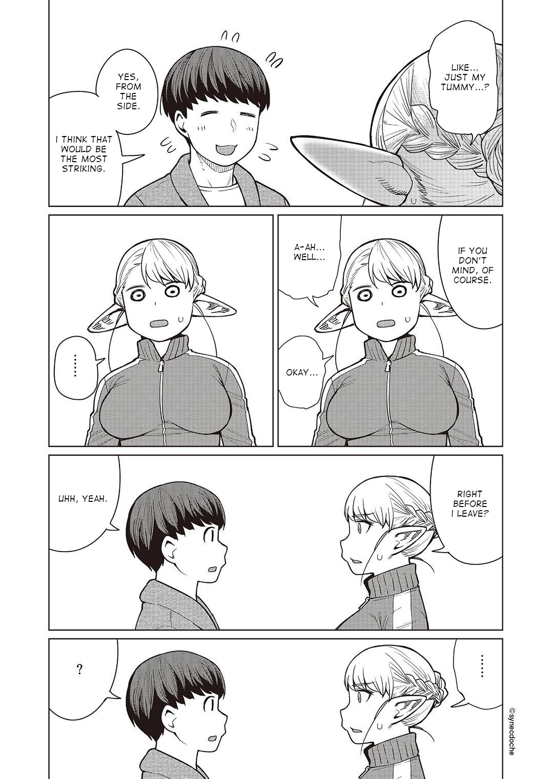 Elf-san wa Yaserarenai. Chapter 46 page 16 - Chapter 46
