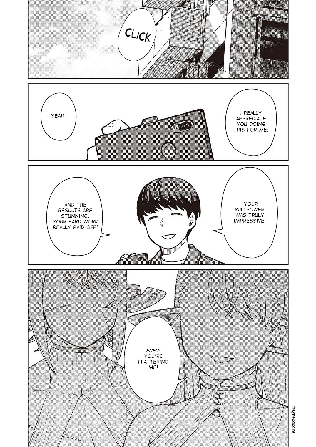 Elf-san wa Yaserarenai. Chapter 46 page 18 - Chapter 46