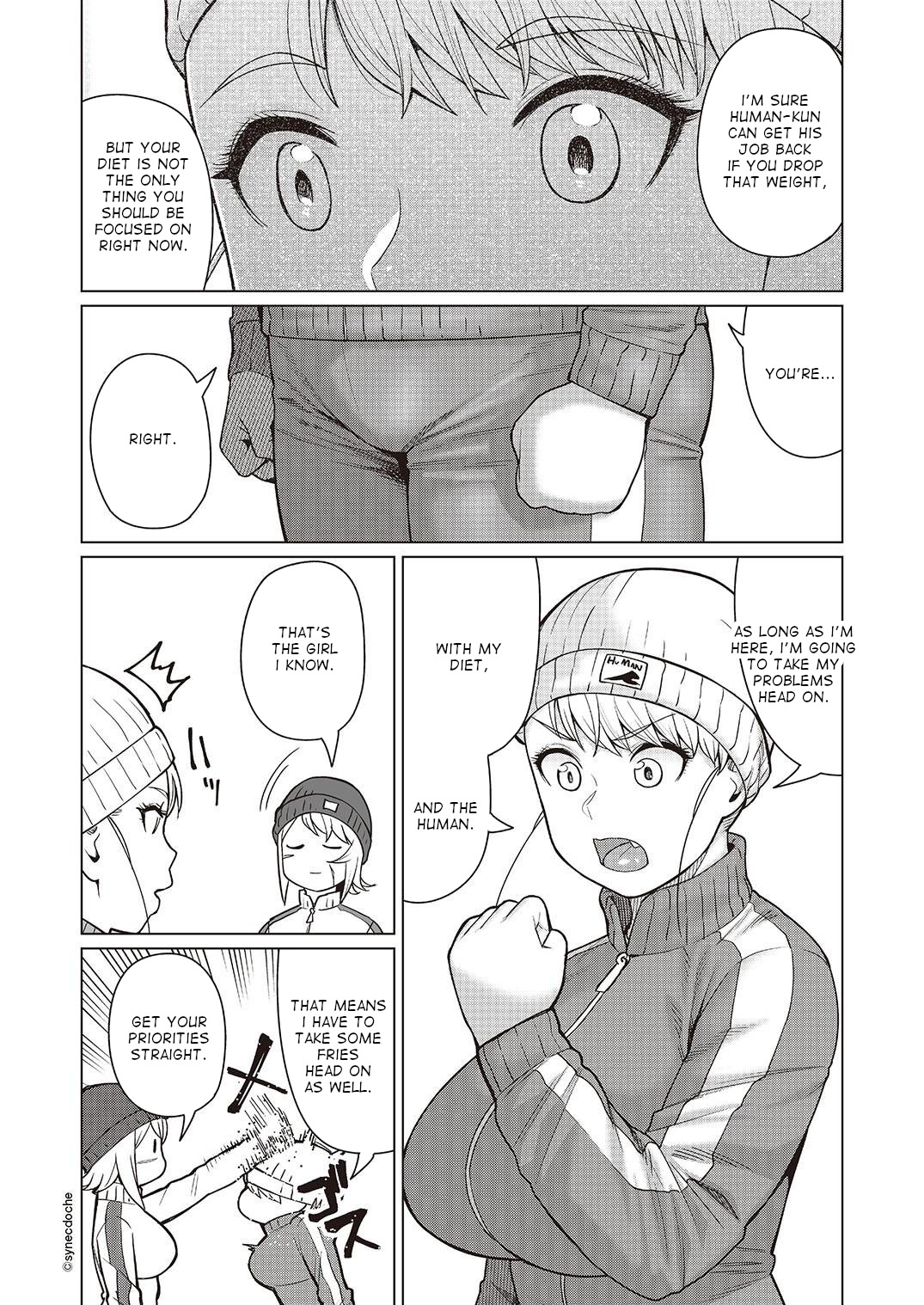 Elf-san wa Yaserarenai. Chapter 46 page 5 - Chapter 46