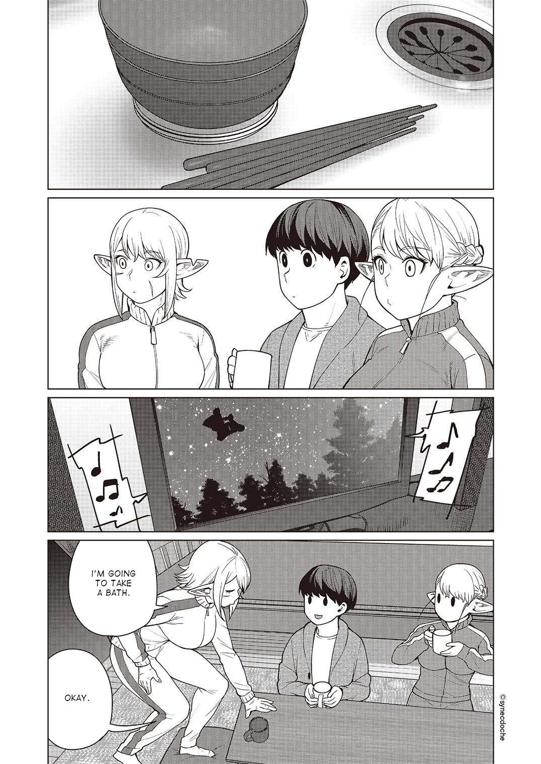 Elf-san wa Yaserarenai. Chapter 46 page 8 - Chapter 46