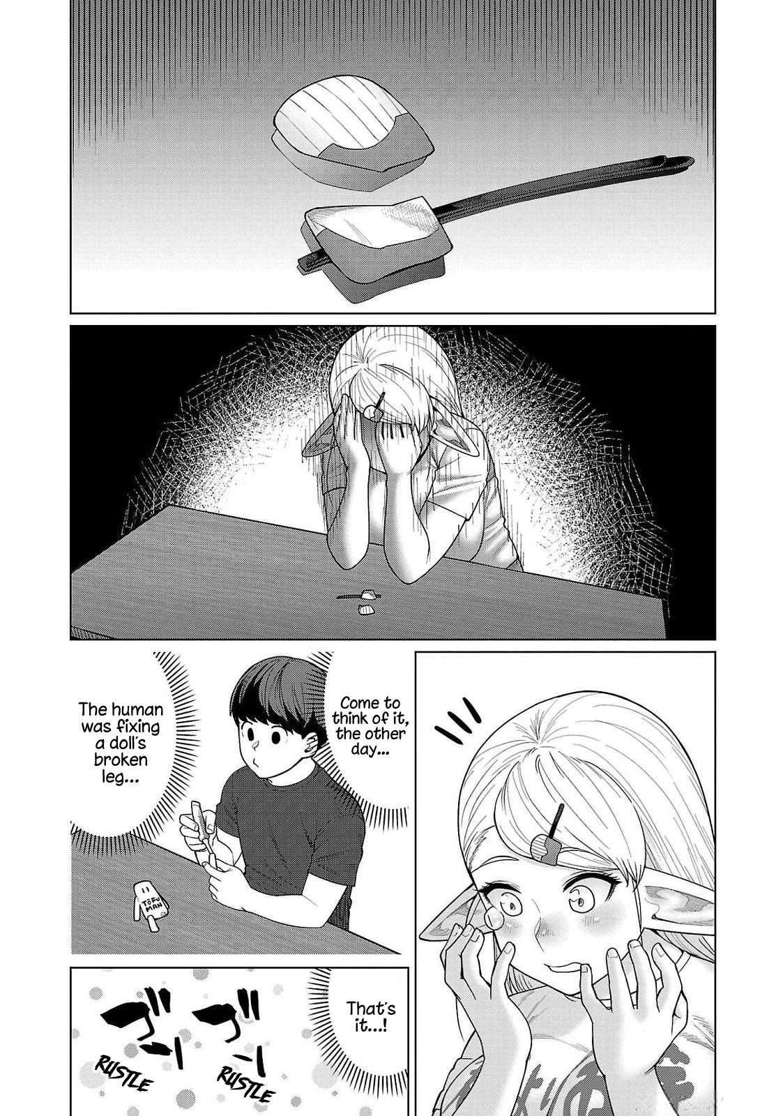 Elf-san wa Yaserarenai. Chapter 47.5 page 2 - Chapter 47.5: Volume 8 Omake