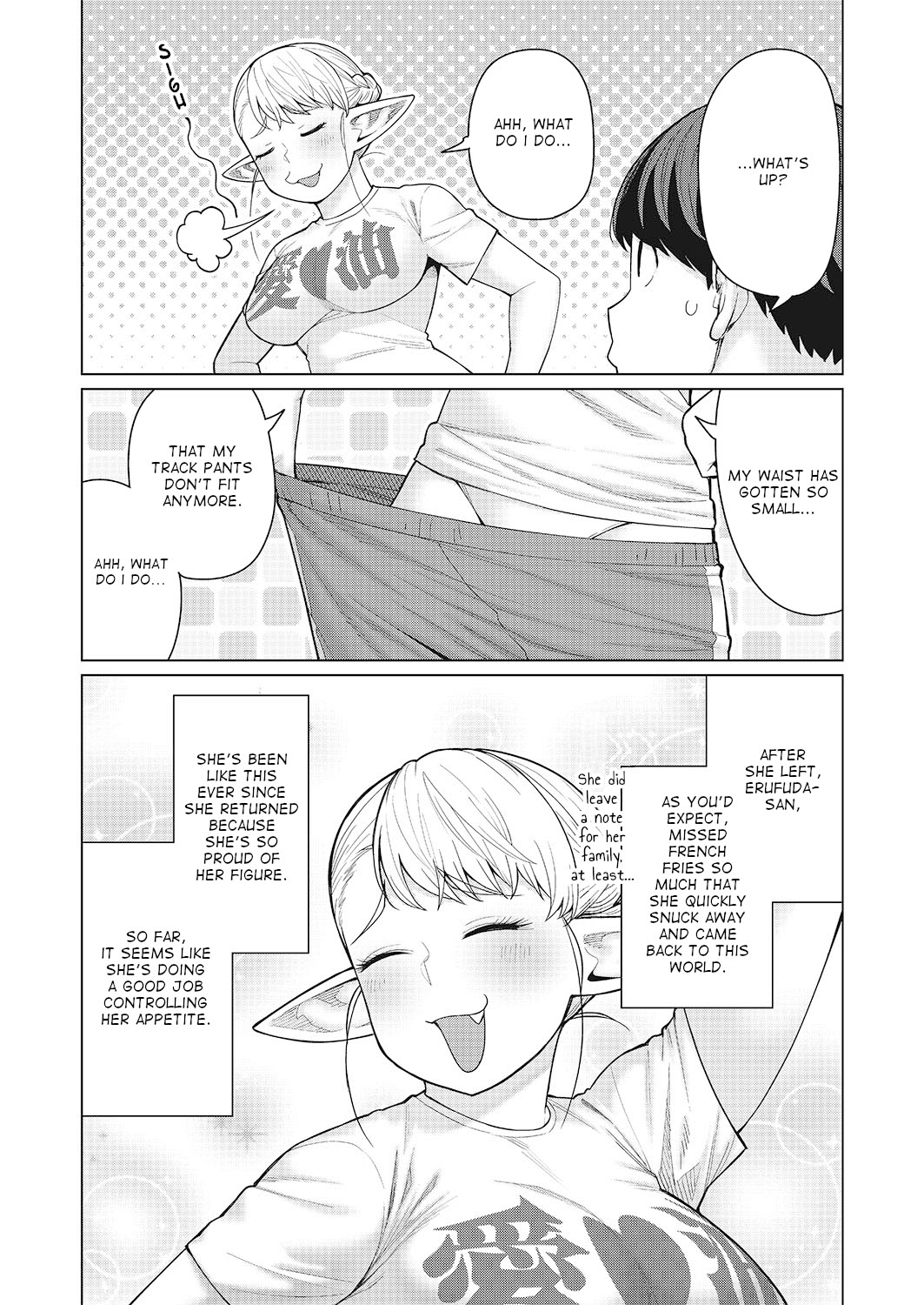 Elf-san wa Yaserarenai. Chapter 47 page 10 - Chapter 47 [END]