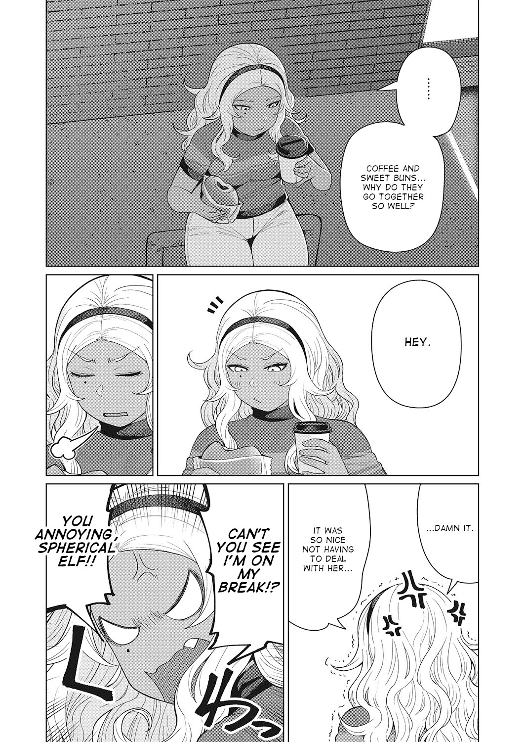 Elf-san wa Yaserarenai. Chapter 47 page 13 - Chapter 47 [END]