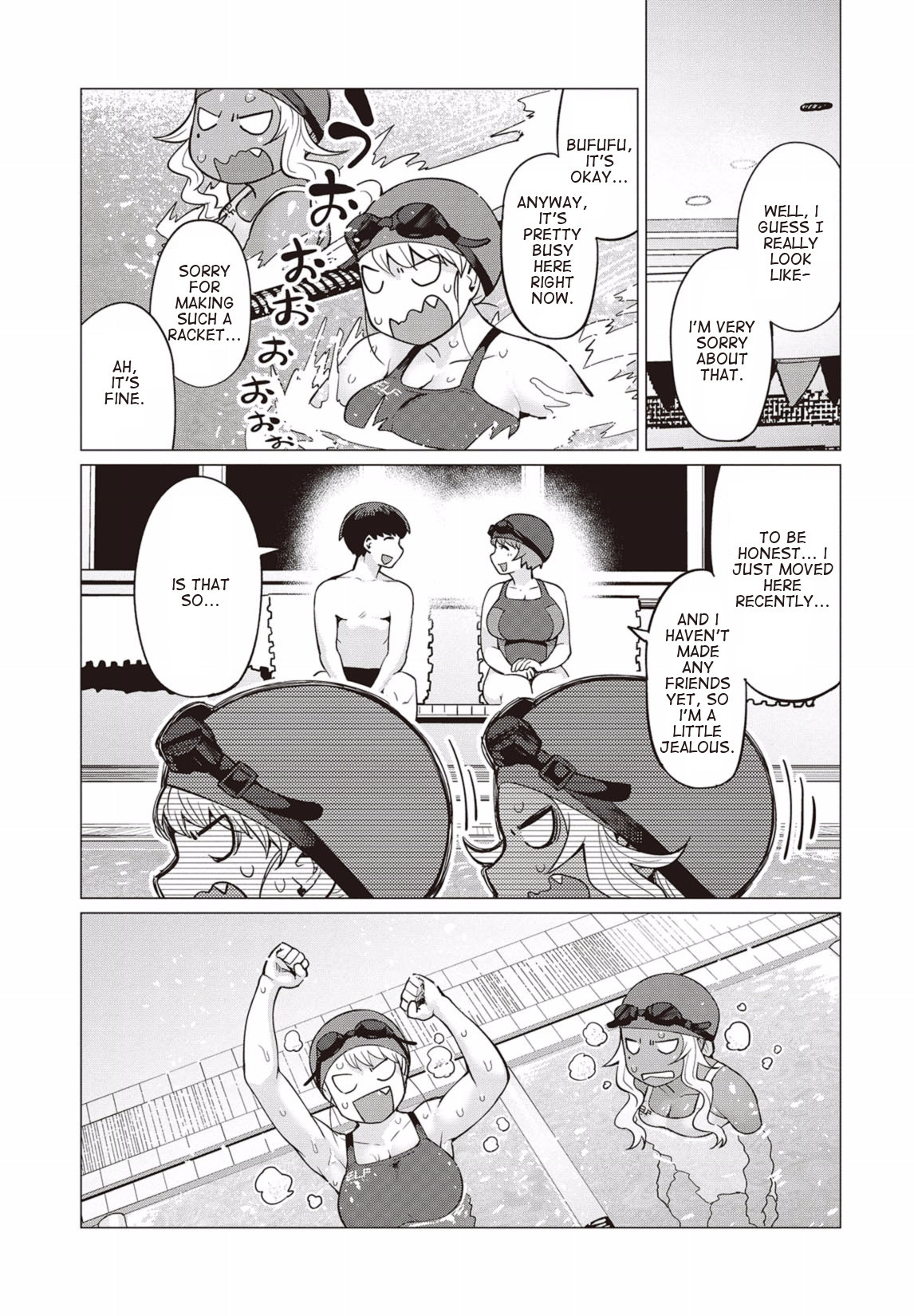 Elf-san wa Yaserarenai. Chapter 7 page 14 - Chapter 7: Appointment 7: Floating Pig