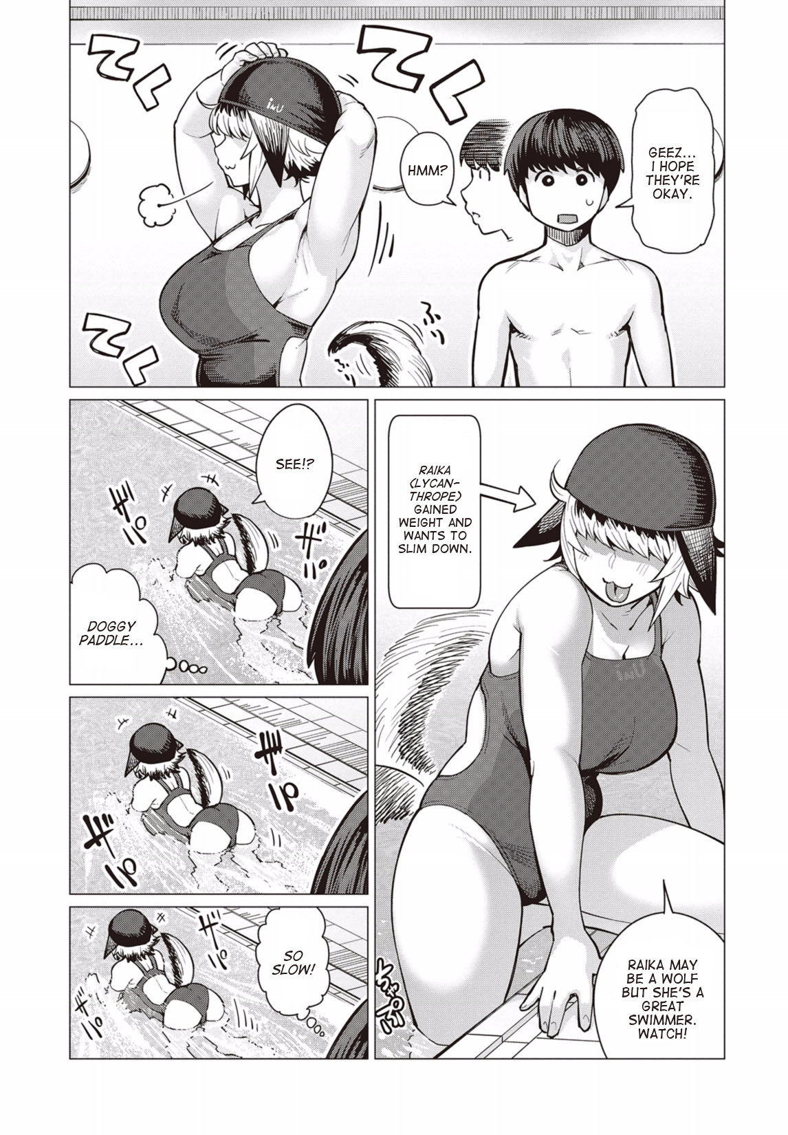 Elf-san wa Yaserarenai. Chapter 7 page 6 - Chapter 7: Appointment 7: Floating Pig