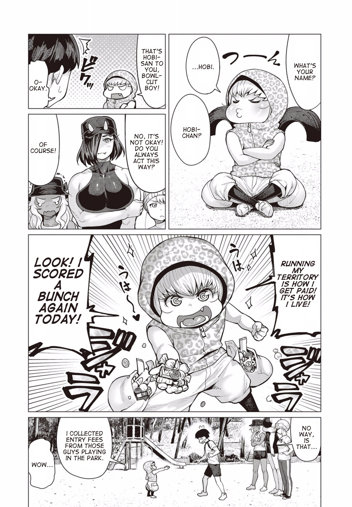 Elf-san wa Yaserarenai. Chapter 8 page 13 - Chapter 8: Appointment 8: Park Empress
