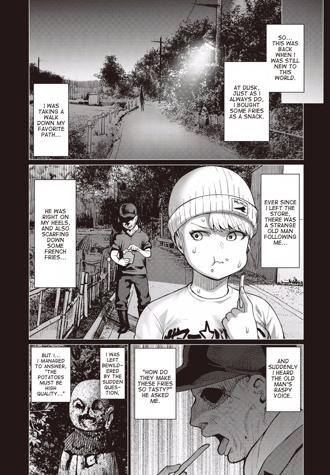 Elf-san wa Yaserarenai. Chapter 9 page 14 - Chapter 9: Appointment 9: Moonless Mystery