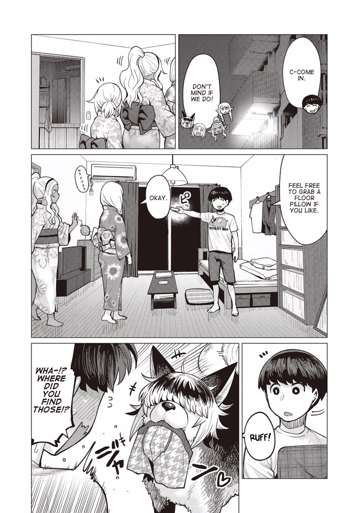 Elf-san wa Yaserarenai. Chapter 9 page 6 - Chapter 9: Appointment 9: Moonless Mystery