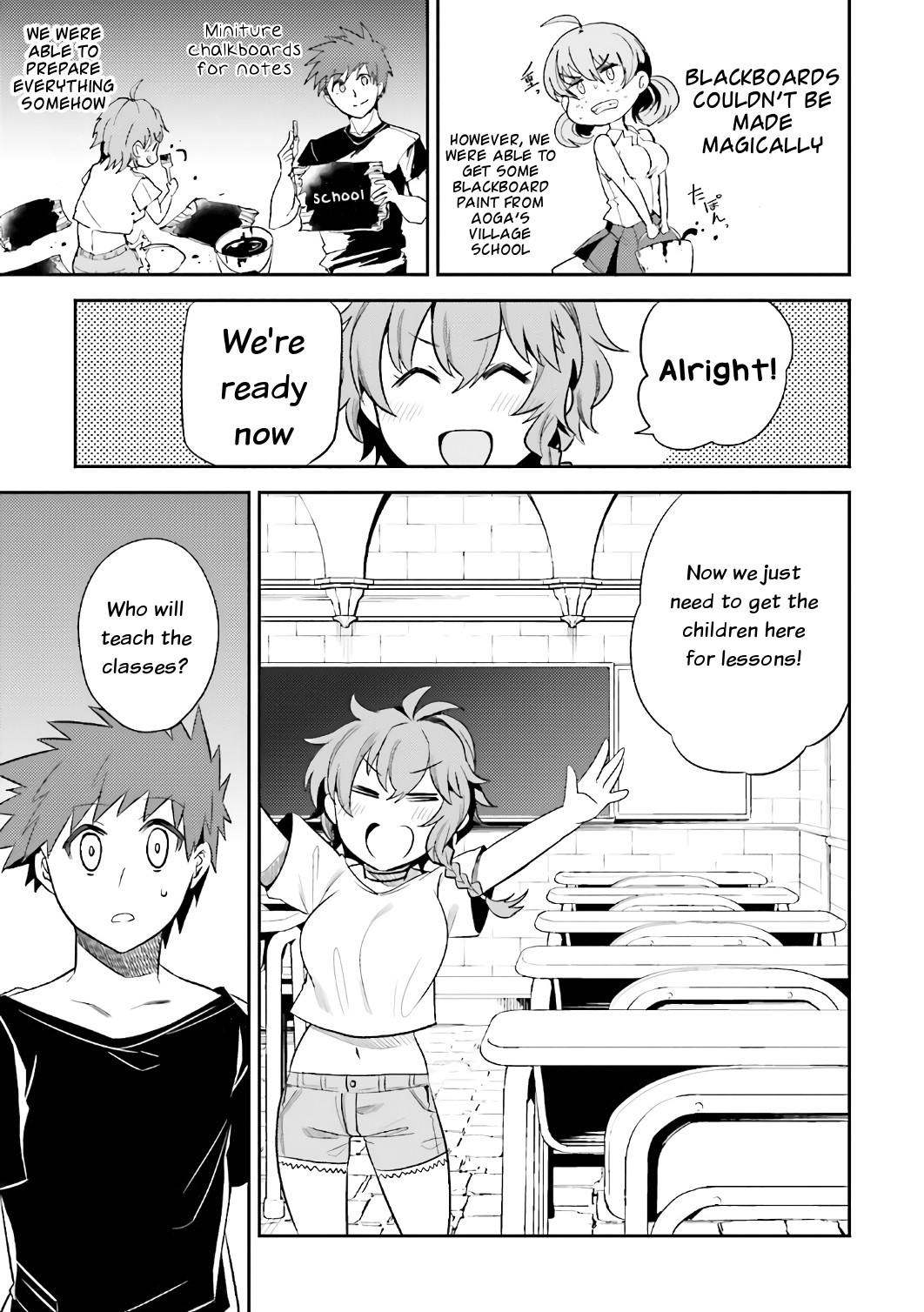 Elf Yome to Hajimeru Isekai Ryoushu Seikatsu Chapter 14 page 10 - Chapter 14: Establishing a school in another world