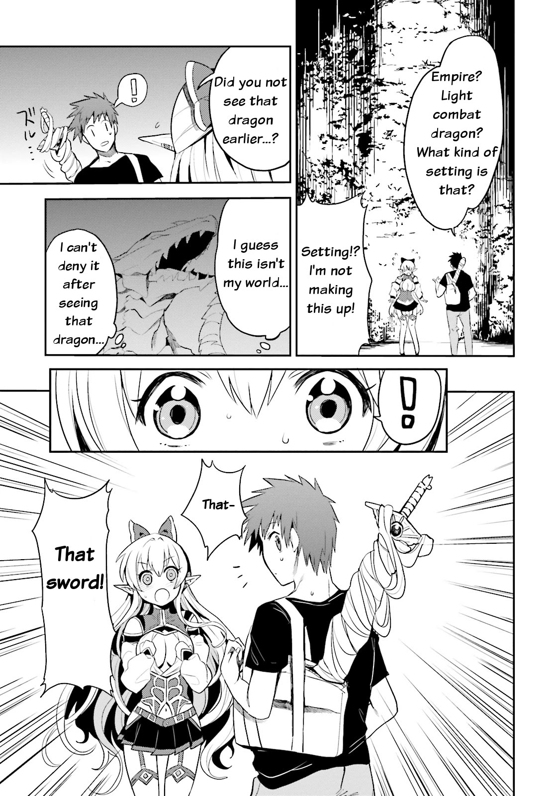 Elf Yome to Hajimeru Isekai Ryoushu Seikatsu Chapter 2 page 5 - Chapter 2: A Dragon Attacks the Aoga Village!?