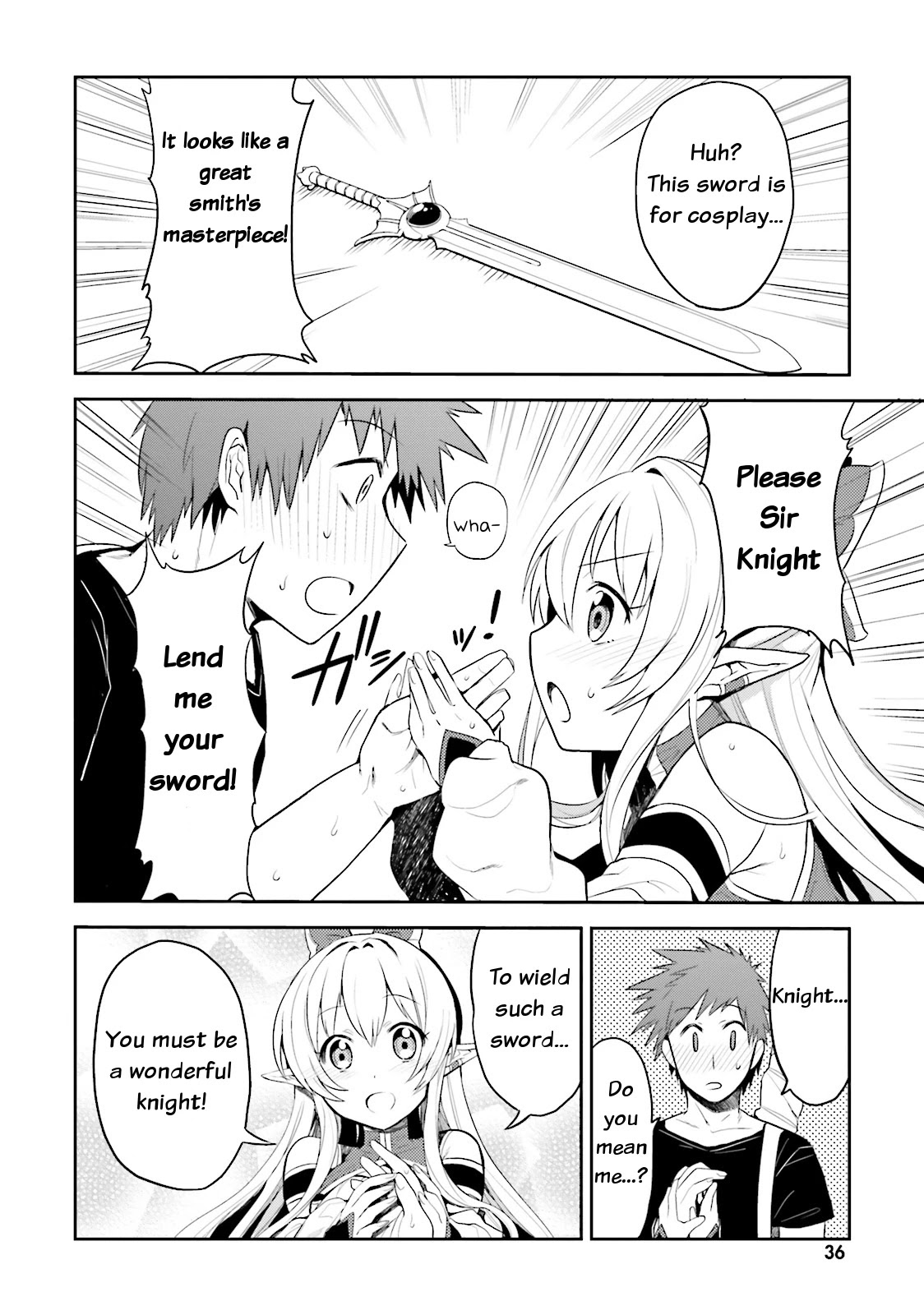 Elf Yome to Hajimeru Isekai Ryoushu Seikatsu Chapter 2 page 6 - Chapter 2: A Dragon Attacks the Aoga Village!?