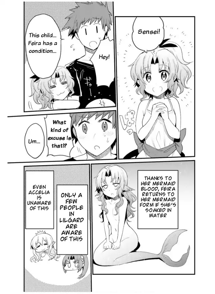 Elf Yome to Hajimeru Isekai Ryoushu Seikatsu Chapter 20 page 9 - Chapter 20: Classroom Visitation