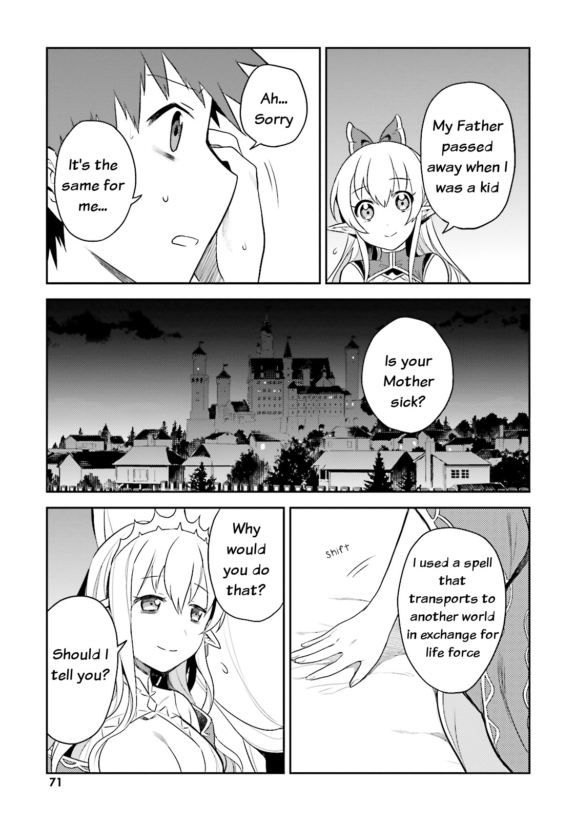 Elf Yome to Hajimeru Isekai Ryoushu Seikatsu Chapter 3 page 17 - Chapter 3: About Elves and Castles