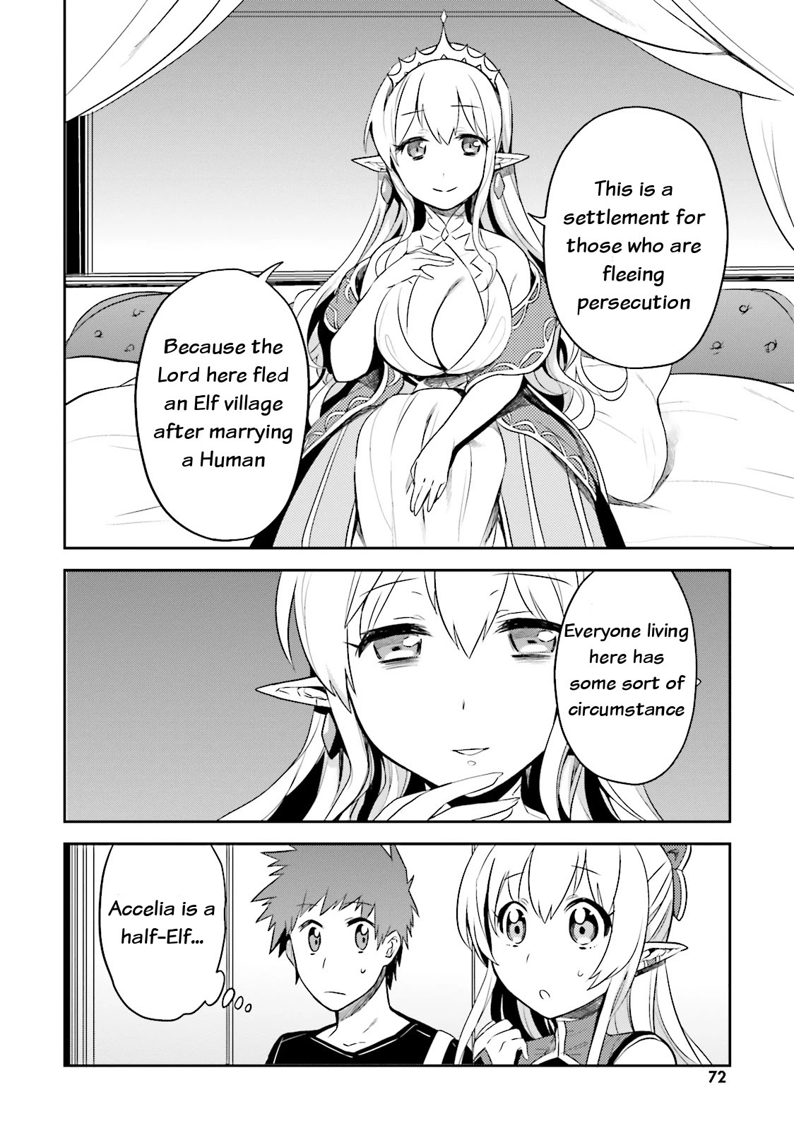Elf Yome to Hajimeru Isekai Ryoushu Seikatsu Chapter 3 page 18 - Chapter 3: About Elves and Castles